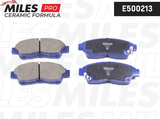 Тормозные колодки Miles (Керамика). Артикул E500213