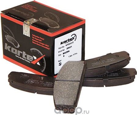 Колодки торм.зад. (Kortex). Артикул KT3311T