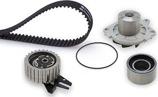 Помпа (водяной насос) с комплектом ремня ГРМ Gates PowerGrip™ для Fiat Marea 1999-2000. Артикул KP45500XS