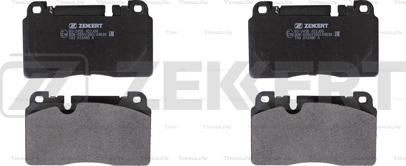 Тормозные колодки Zekkert передние для Audi SQ5 I (8R) 2012-2015. Артикул BS-2456
