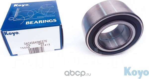 Подшипник ступицы колеса Mitsubishi / Hyundai (Koyo). Артикул dac4584dwcs76