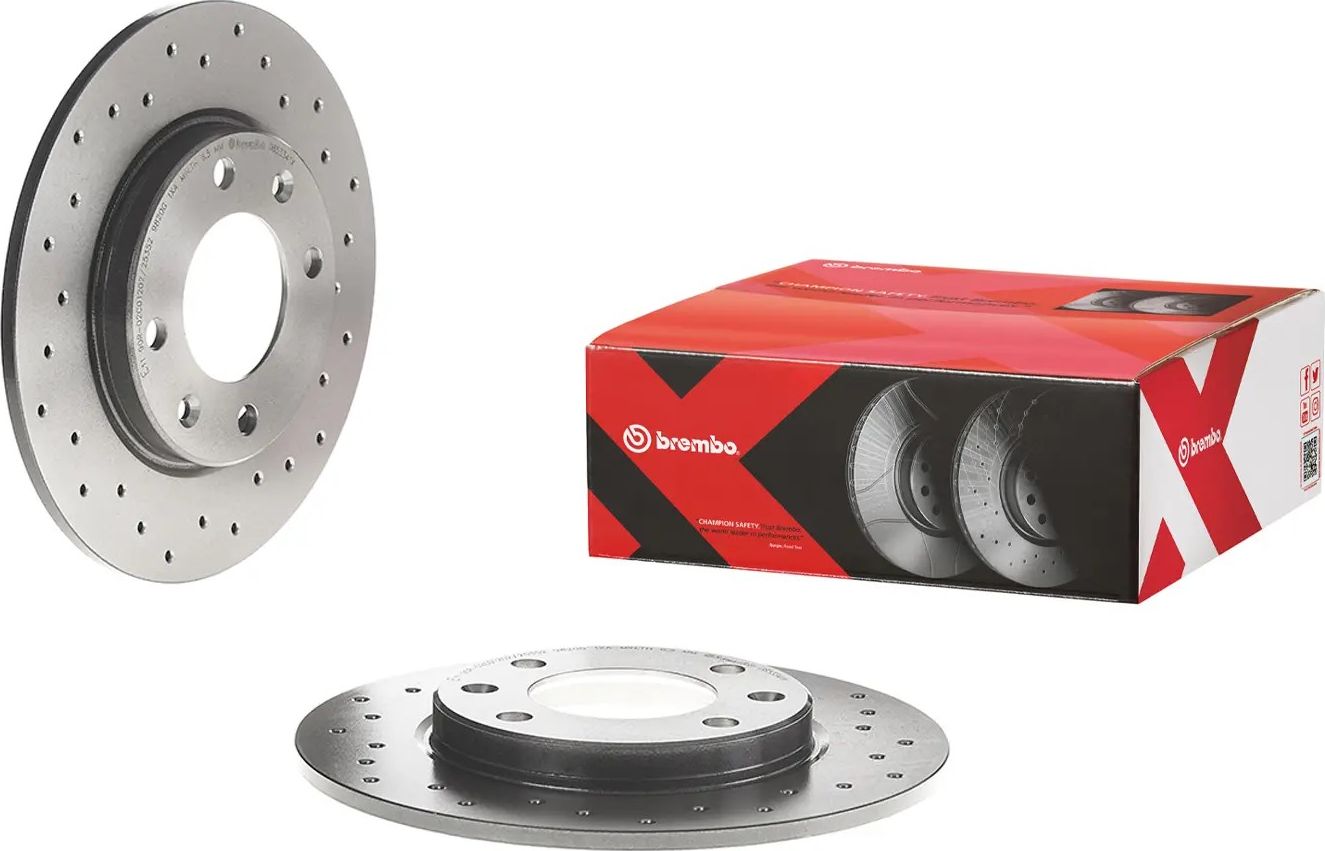Тормозной диск Brembo XTRA LINE - Xtra. Артикул 08.5334.1X