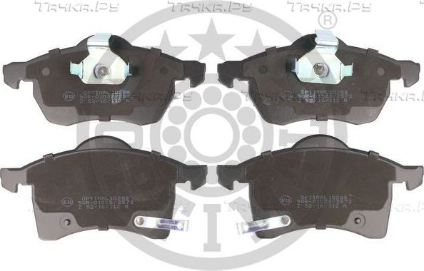 Тормозные колодки Optimal. Артикул BP-10288