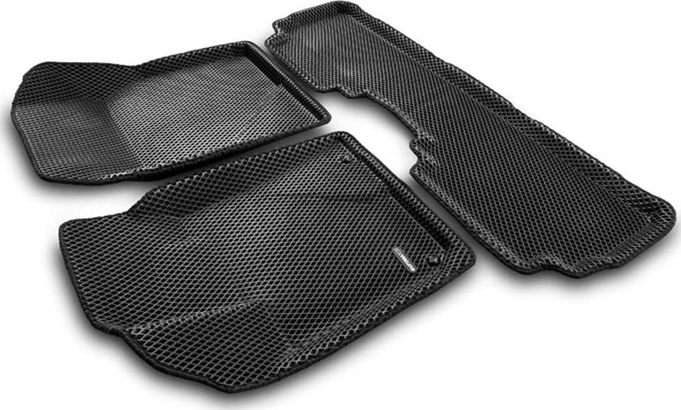 Коврики Euromat 3D EVA для салона Toyota Highlander III 2014-2026. Артикул EM3DEVA-005127