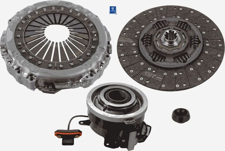 Сцепление (комплект) SACHS Kit plus CSC. Артикул 3400 710 026