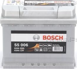 Аккумулятор Bosch S5 для Fiat 131 1974-1984. Артикул 0 092 S50 060