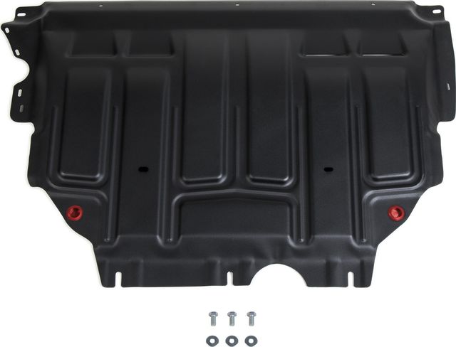 Защита АвтоБРОНЯ для картера и КПП Skoda Karoq 2020-2026. Артикул 111.05127.1