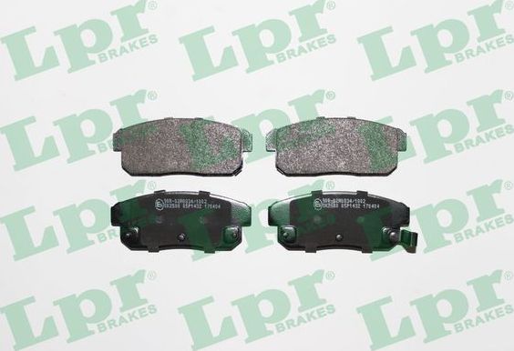 Тормозные колодки LPR. Артикул 05P1432