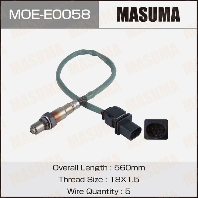 Датчик кислородный MASUMA, MERCEDES BENZ / CLS (C219) /M273.968, M270.910, M273. Masuma. Артикул MOEE0058