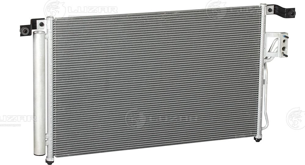 Радиатор кондиционера (конденсатор) Luzar (алюминий). Артикул LRAC 0863