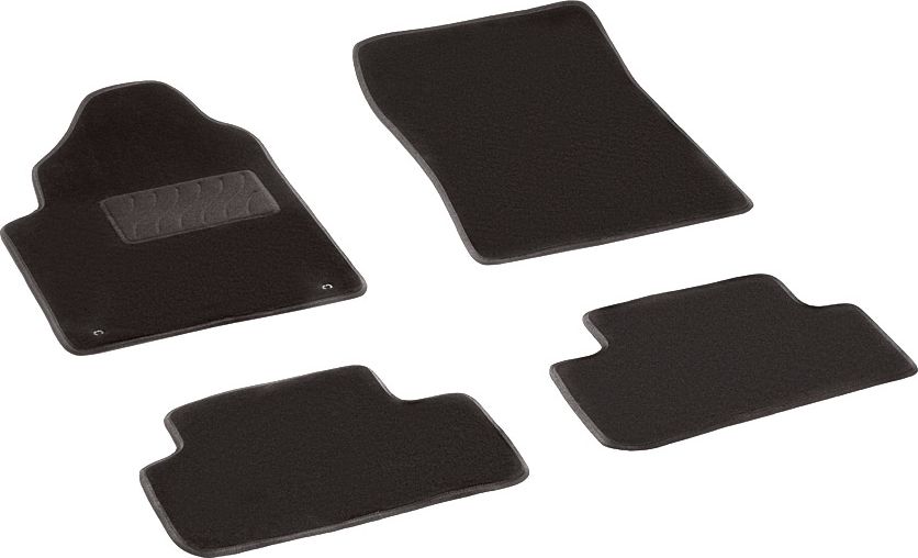 Коврики текстильные Seintex на нескользящей основе для салона SsangYong Rexton I,II 2002-2012. Артикул 83642