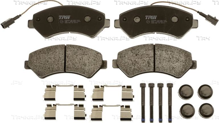 Тормозные колодки TRW COTEC передние для Peugeot Boxer III 2006-2026. Артикул GDB1982
