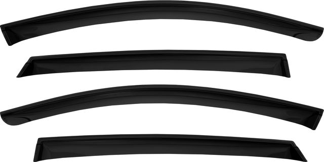 Дефлекторы REIN для окон (накладной скотч 3М) (4 шт.) Kia Rio III хэтчбек 2011-2017. Артикул REINWV383