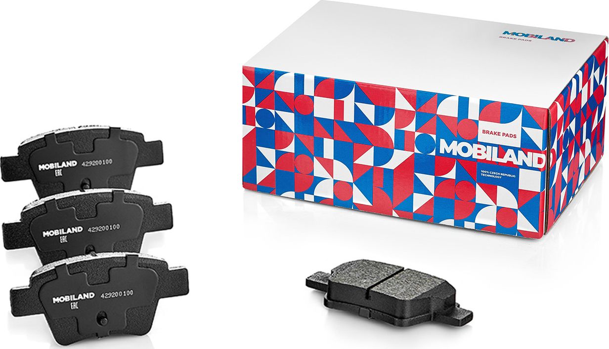 Тормозные колодки Mobiland. Артикул 429200100