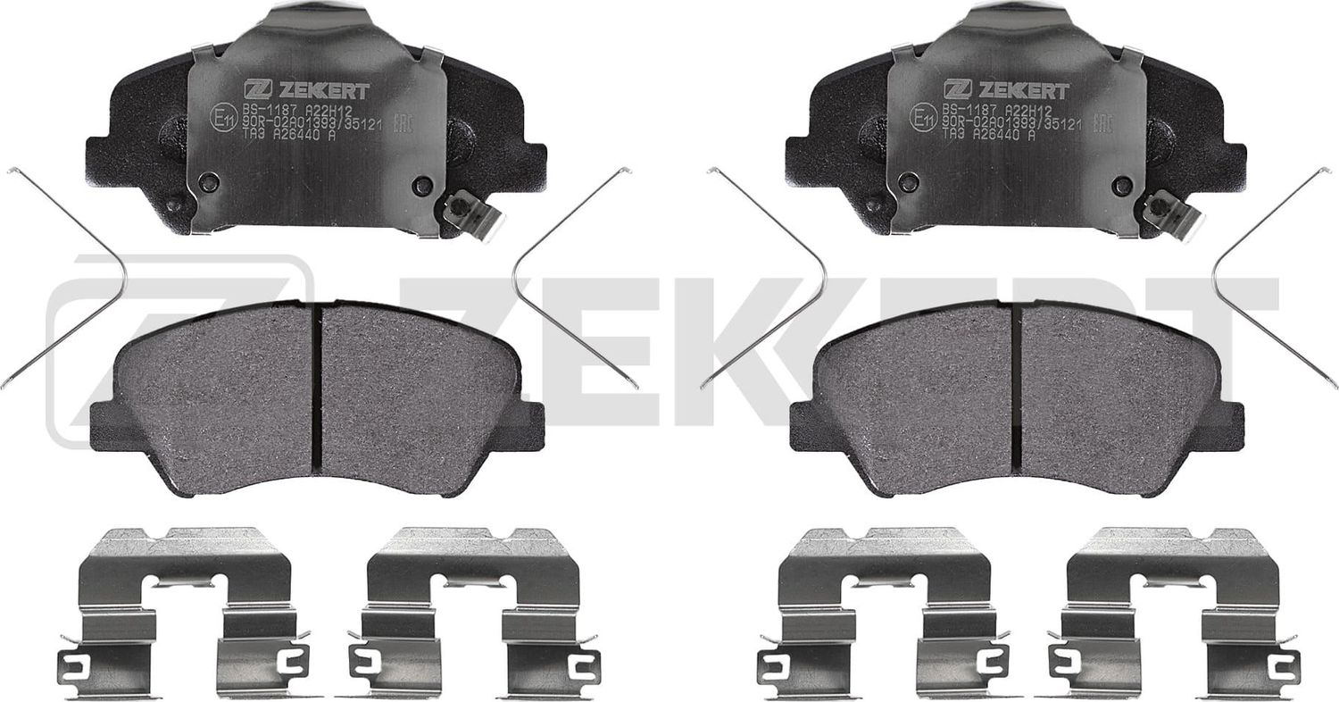 Тормозные колодки Zekkert. Артикул BS-1187