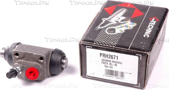 Тормозной цилиндр Protechnic (Чугун) задний правый/левый для Ford Fiesta IV 1995-2002. Артикул PRH2671