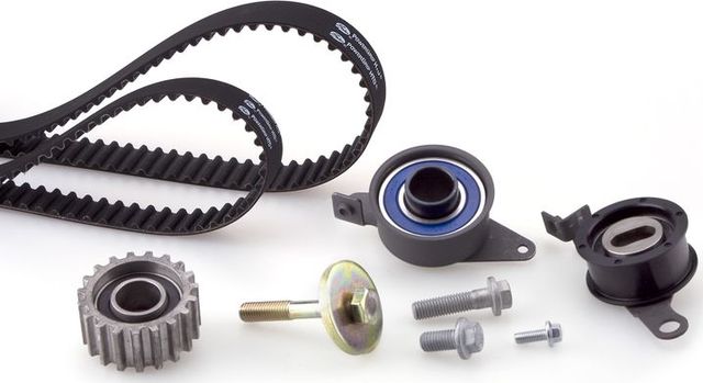 Ремень ГРМ с роликами (комплект) Gates PowerGrip® для Ford Orion III 1990-1993. Артикул K035251XS