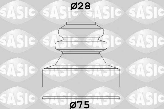 Пыльник ШРУСа внутренний Sasic для Citroen C8 I 2002-2014. Артикул 2873773