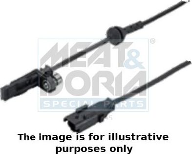 Датчик ABS Meat & Doria передний правый/левый для Citroen C6 2005-2012. Артикул 90083E