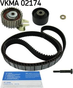 Ремень ГРМ с роликами (комплект) SKF. Артикул VKMA 02174