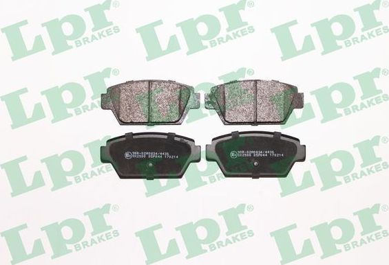 Тормозные колодки LPR. Артикул 05P044