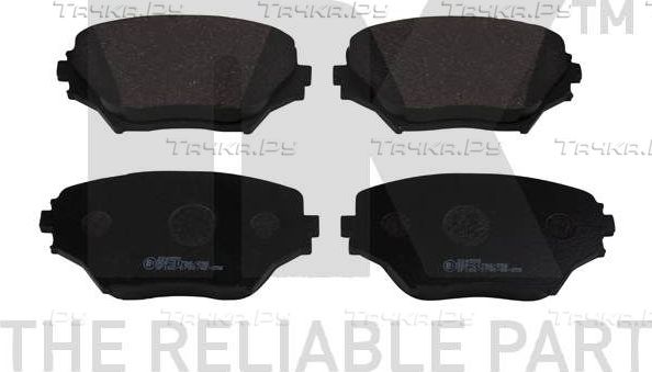 Тормозные колодки NK передние для Toyota RAV4 II (XA20) 2000-2005. Артикул 224555