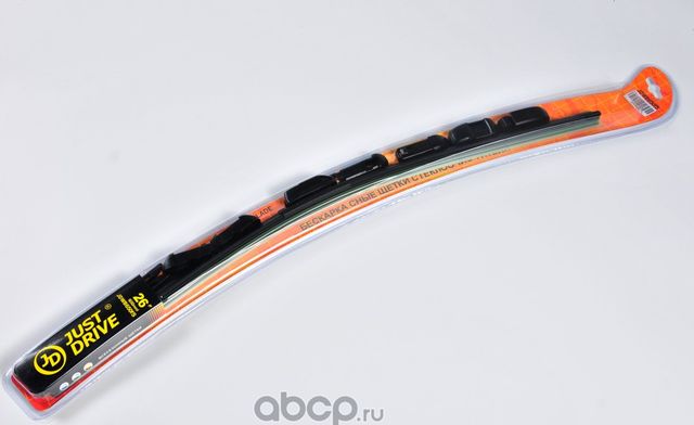 Щетка бескаркасная 26/650мм (8 адаптеров) (Just Drive). Артикул JDWB650FS