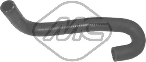 Патрубок радиатора (системы охлаждения) Metalcaucho. Артикул 09444