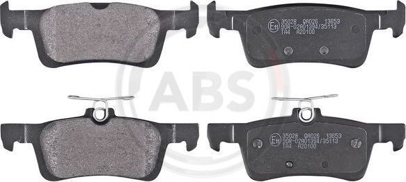 Тормозные колодки ABS. Артикул 35028