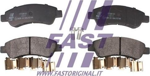 Тормозные колодки Fast. Артикул FT29131