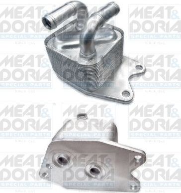 Радиатор масляный (маслоохладитель) для АКПП Meat & Doria для Volkswagen Polo V 2010-2026. Артикул 95080