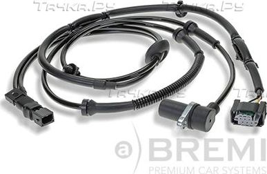 Датчик ABS Bremi задний левый для Audi A4 III (B7) 2002-2009. Артикул 51540