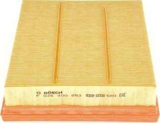 Воздушный фильтр Bosch для Ford Mondeo V 2014-2026. Артикул F 026 400 553