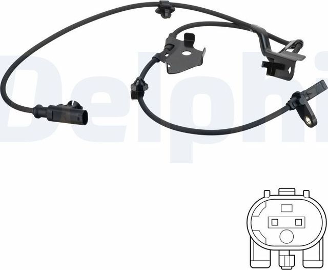 Датчик ABS Delphi для Toyota Verso I 2009-2018. Артикул SS20752