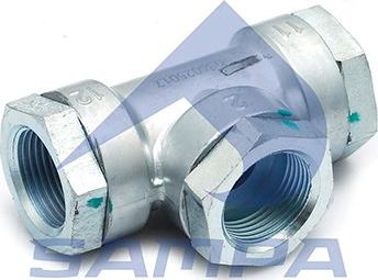 Клапан двухмагистральный 10бар,М22x1.5 MBBPWIV Sampa. Артикул 093.202
