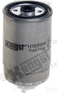 Топливный фильтр Hengst для Fiat Brava 2000-2001. Артикул H159WK