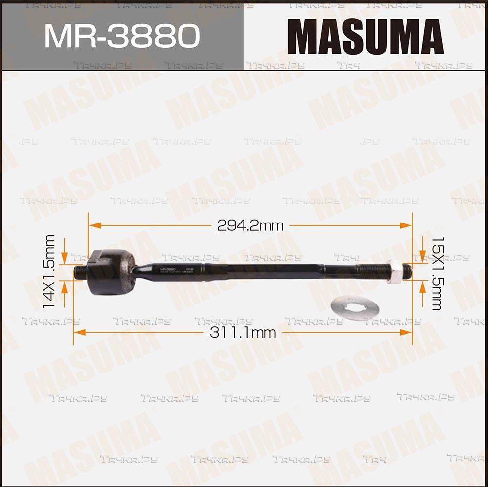 Рулевая тяга Masuma правая/левая для Toyota Hilux VII 2005-2015. Артикул MR-3880