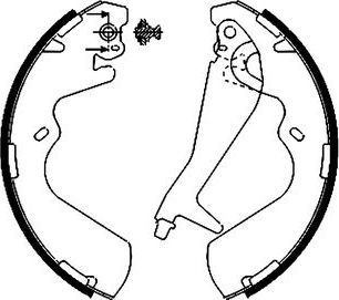 Тормозные колодки Nisshinbo. Артикул NS6007