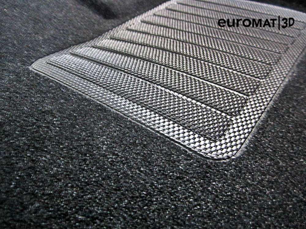 Коврики текстильные Euromat 3D Business для салона Tesla Model S 2012-2026. Артикул EMC3D-004900
