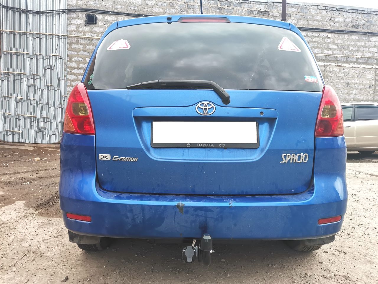 Фаркоп Halty для Toyota Corolla Spacio (E120) 2WD/4WD II 2001-2007. Артикул TSpa01-07 (H.T71.A)