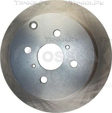 Тормозной диск OSSCA задний для Toyota Yaris Verso 1999-2005. Артикул 14975