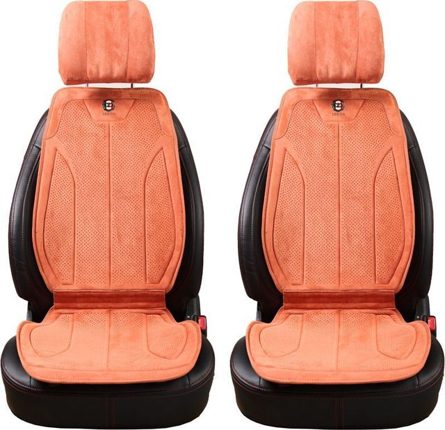 Накидки Seintex каркасные Exsclusiv Plus на сидения, цвет Оранжевый. Артикул 317710