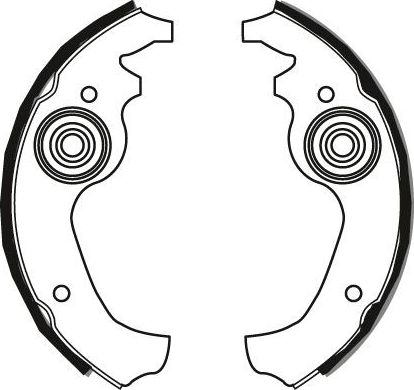 Тормозные колодки TRW. Артикул GS8233