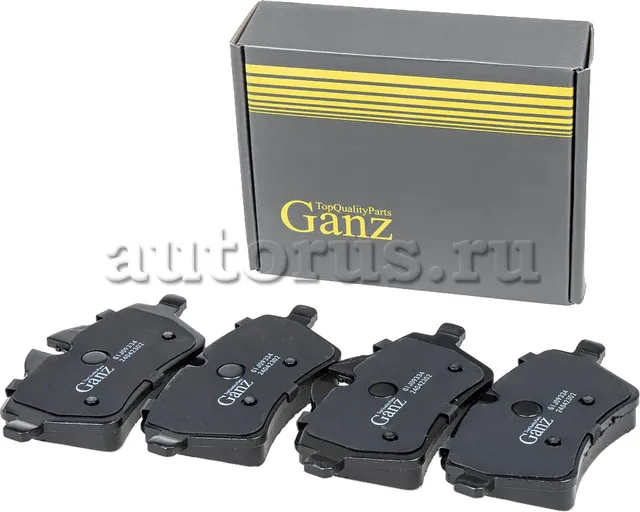 Колодки передние MINI R50/R52/R53/R55/R57/R58/R59/R60/R61 GANZ GIJ09334 Ganz. Артикул GIJ09334