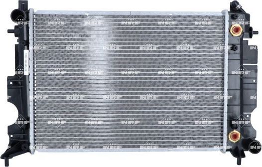 Радиатор охлаждения двигателя NRF (алюминий). Артикул 59322