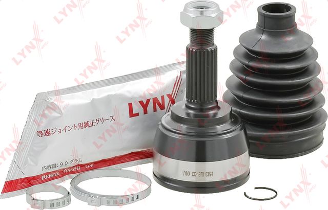 Шрус наружный (граната) LYNXauto передний для Nissan Note I 2006-2012. Артикул CO-1978