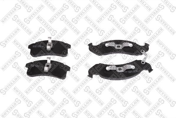 Тормозные колодки Stellox передние для Cadillac DeVille VI 1991-1993. Артикул 548 002-SX