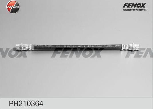 Тормозной шланг Fenox. Артикул PH210364