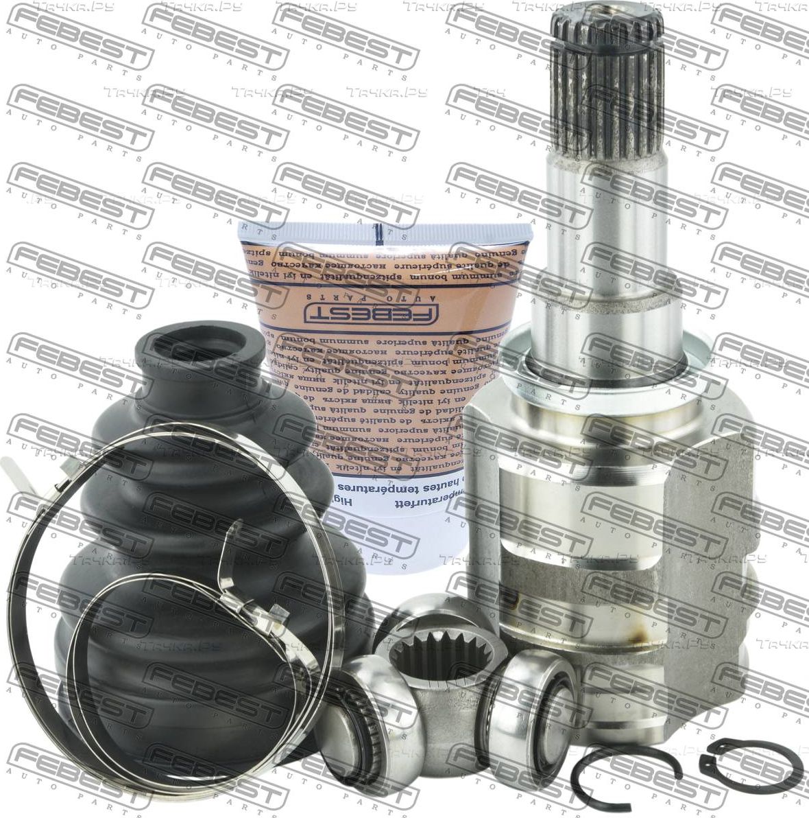 Шрус внутренний (граната) Febest передний для Toyota Yaris II 2005-2012. Артикул 0111-KSP130