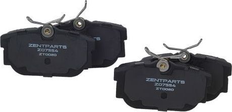 Тормозные колодки Zentparts. Артикул Z07554